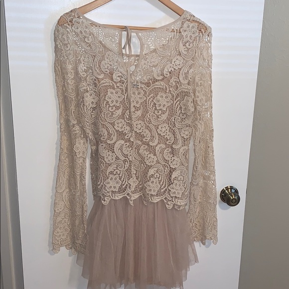 Cute boho dress with sweater - Picture 5 of 5